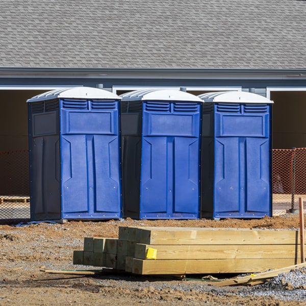 what is the expected delivery and pickup timeframe for the porta potties in Sturgeon Lake Minnesota